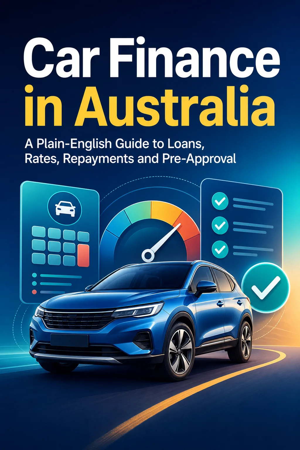 Car Finance in Australia: A Plain-English Guide to Loans, Rates, Repayments and Pre-Approval