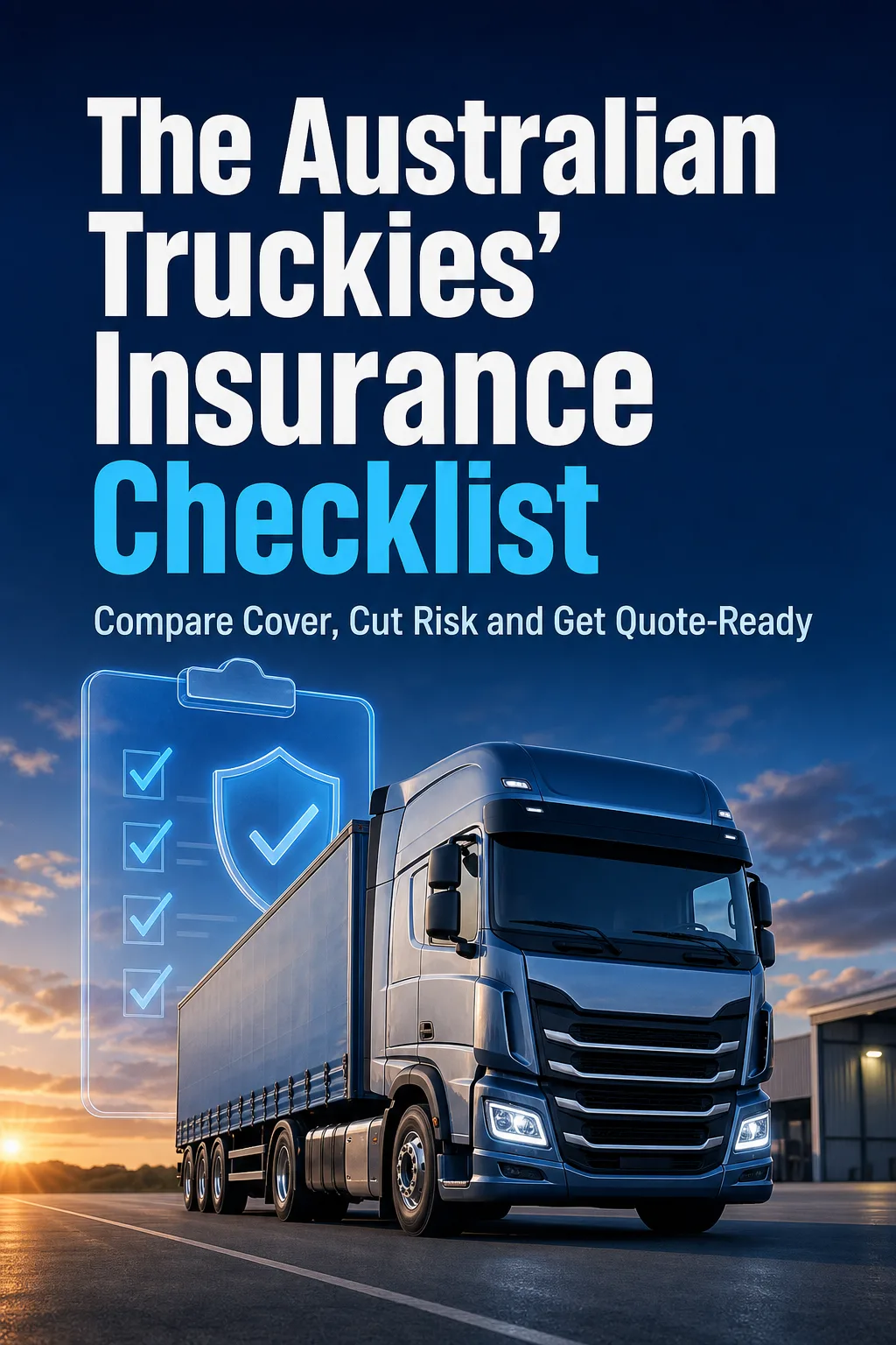 The Australian Truckies' Insurance Checklist: Compare Cover, Cut Risk and Get Quote-Ready